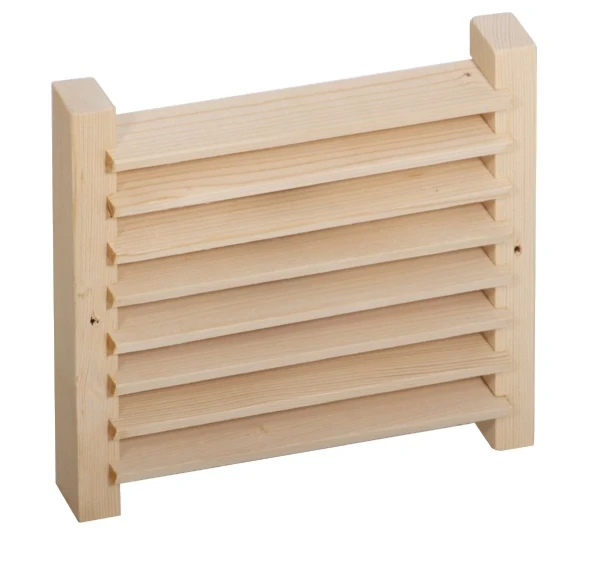 Harvia Ventilationsgaller Vedeldade bastuaggregat frilagd